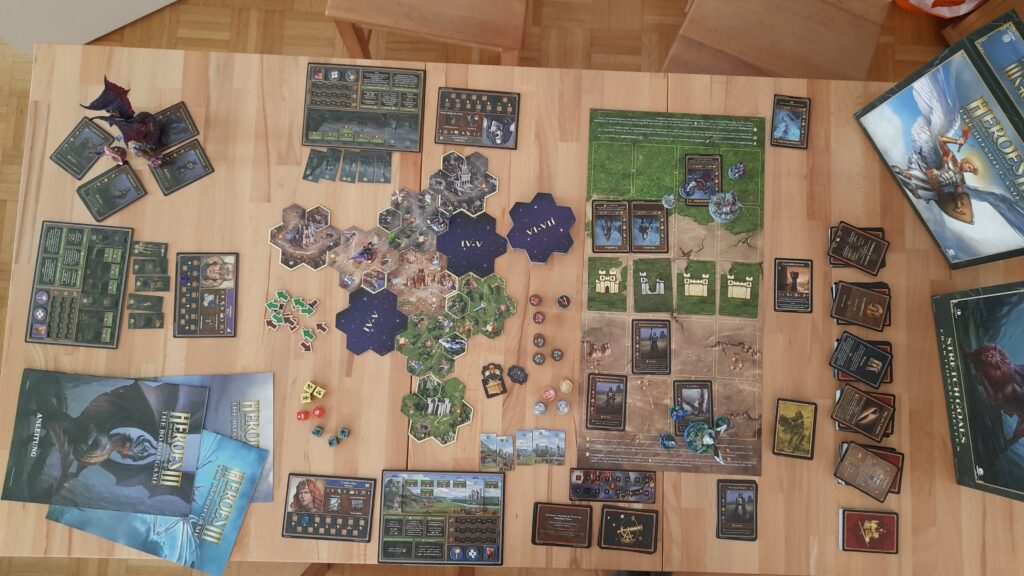 Heroes of Might and Magic III Brettspiel