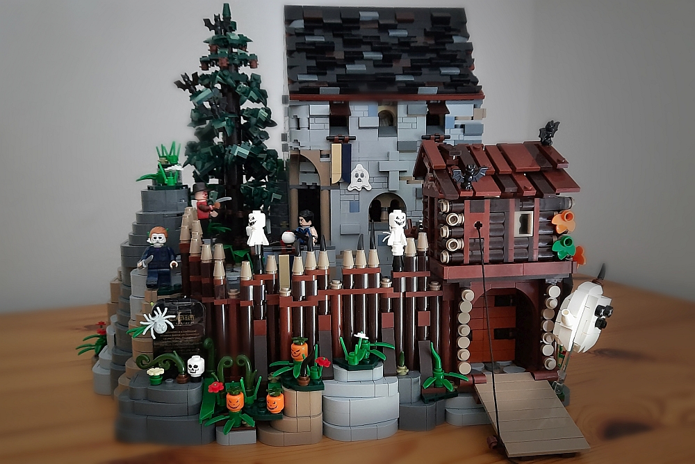 Burg Blaustein Halloween Deko