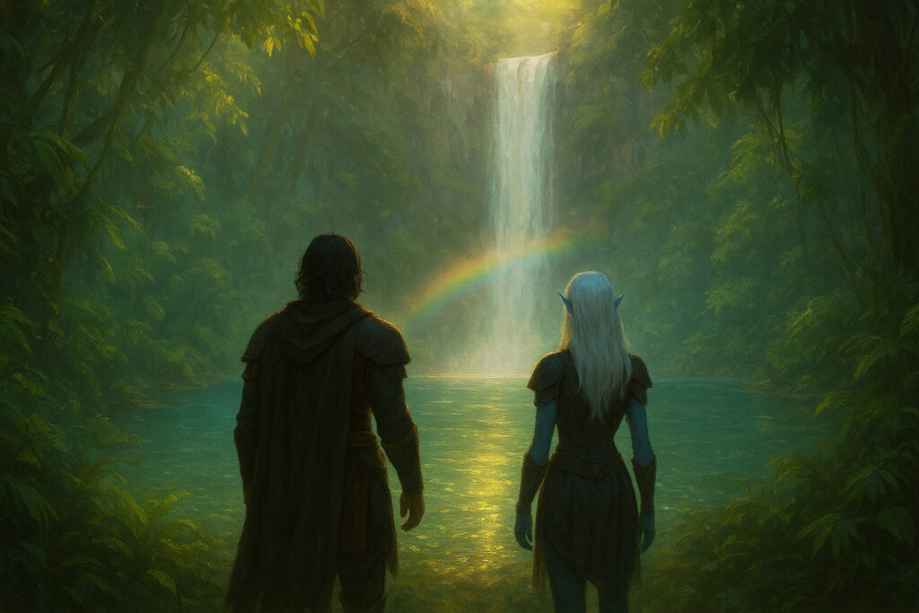 Dark Fantasy Buch Die Legenden von Avalgaron  Dschungelteich